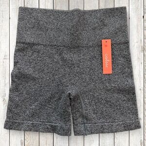 Colsie‎ Gray Seamless High Rise Biker Shorts Size Small NWT